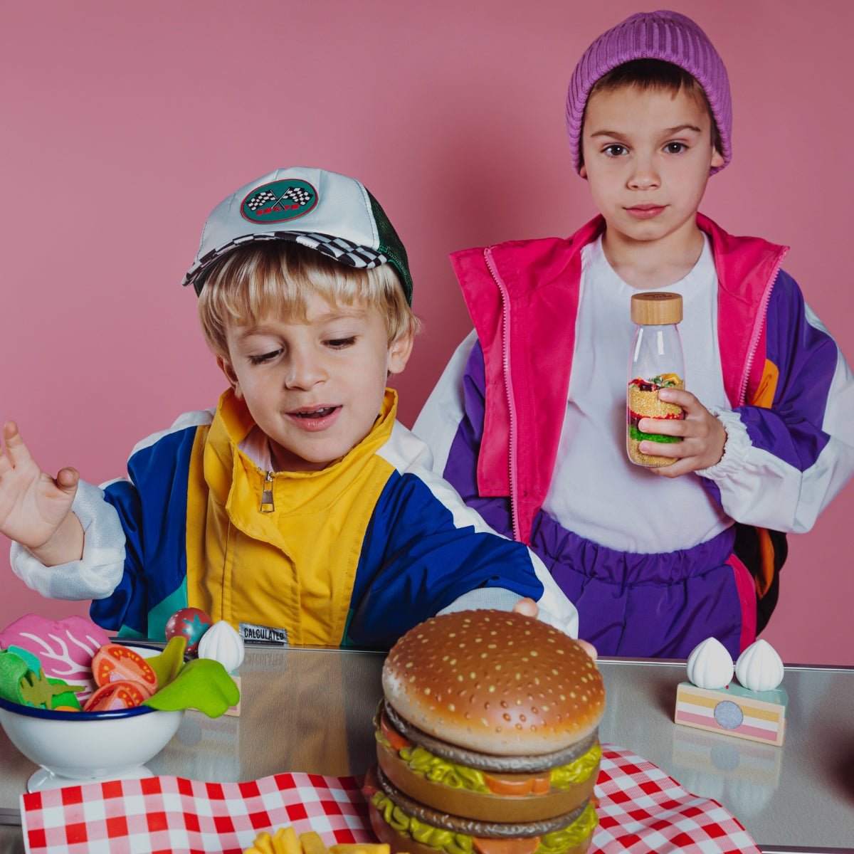 BOUTEILLE SENSORIELLE - FAST - FOOD - Lina et Compagnie