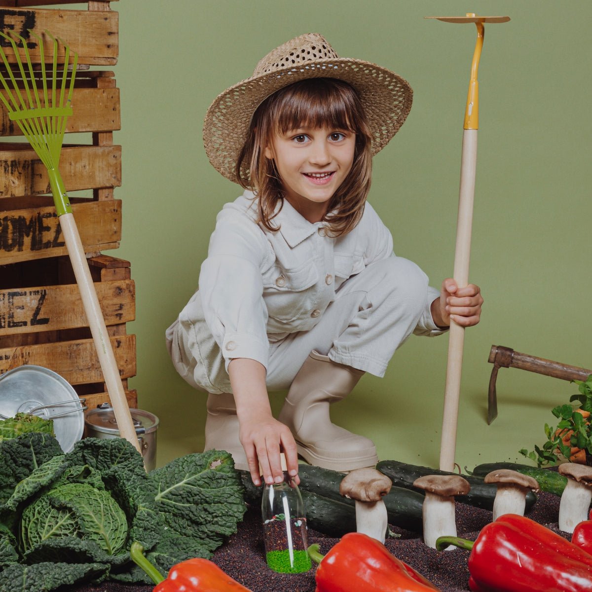 BOUTEILLE SENSORIELLE - LÉGUMES - Lina et Compagnie