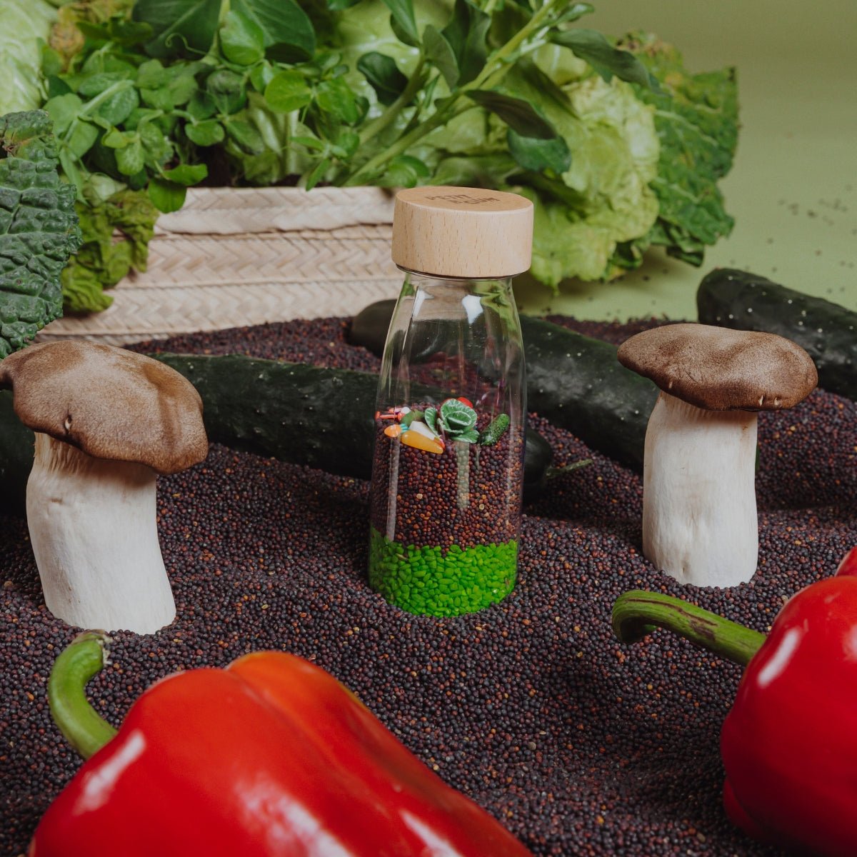 BOUTEILLE SENSORIELLE - LÉGUMES - Lina et Compagnie