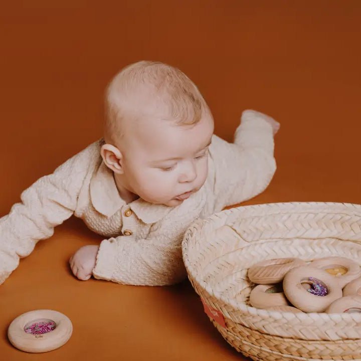 Donut sensoriel - Aubergines - Lina et Compagnie