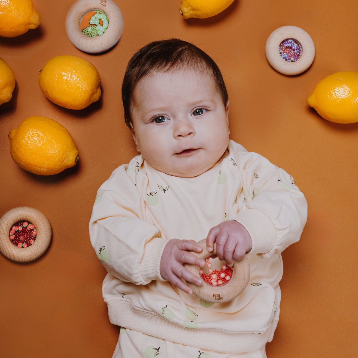 Donut sensoriel - Oranges - Lina et Compagnie