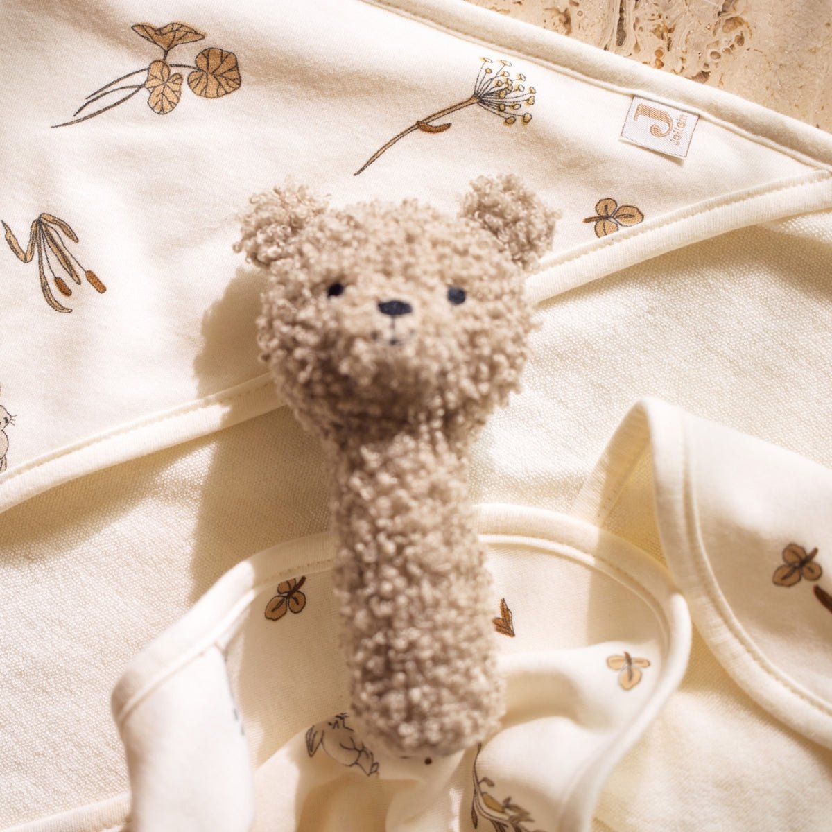 HOCHET TEDDY BEAR - OLIVE GREEN - Lina et Compagnie