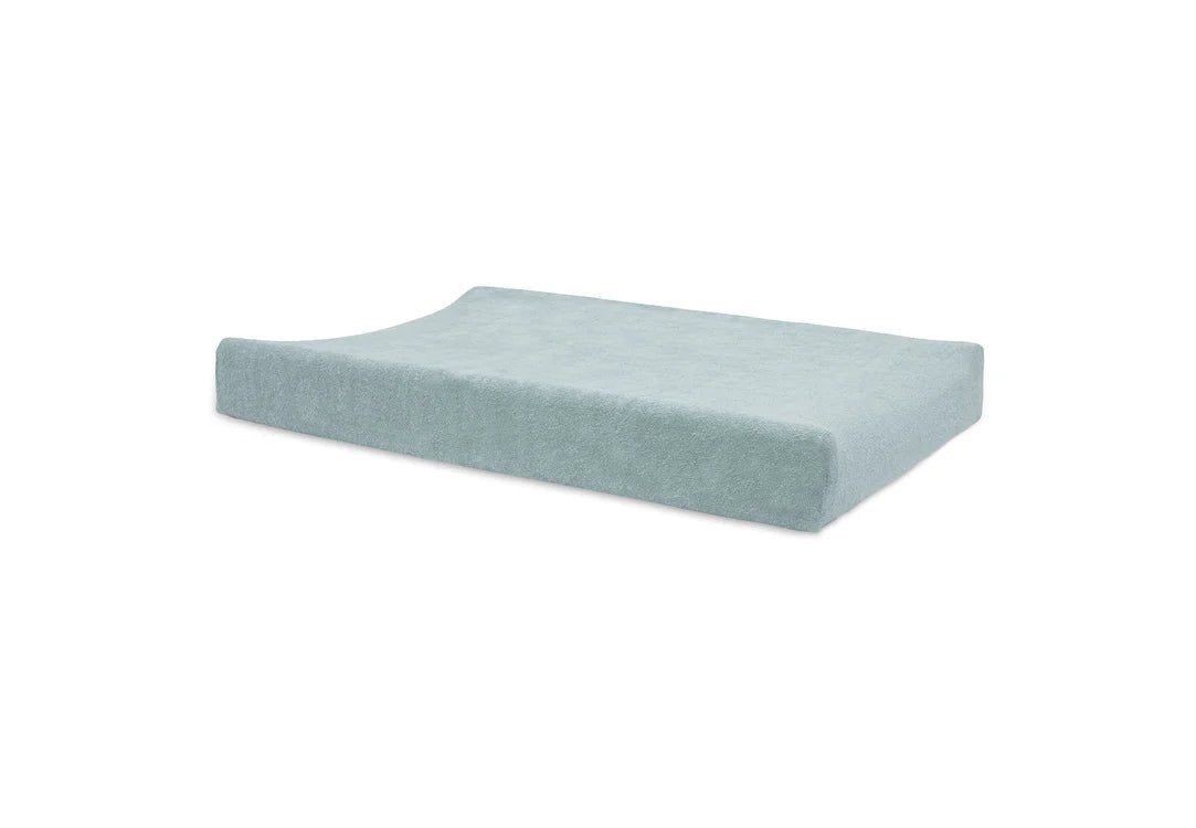 Housses matelas à langer - Éponge sea green / biscuit - Lina et Compagnie