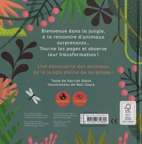 Livre - Dans la jungle - Lina et Compagnie