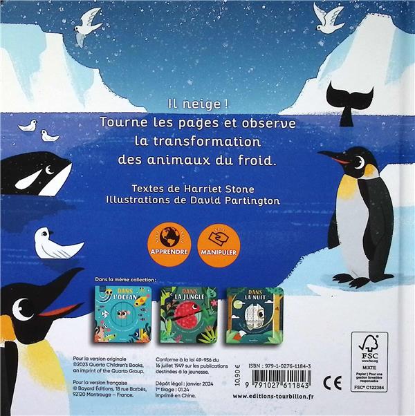 Livre - Dans la neige - Lina et Compagnie