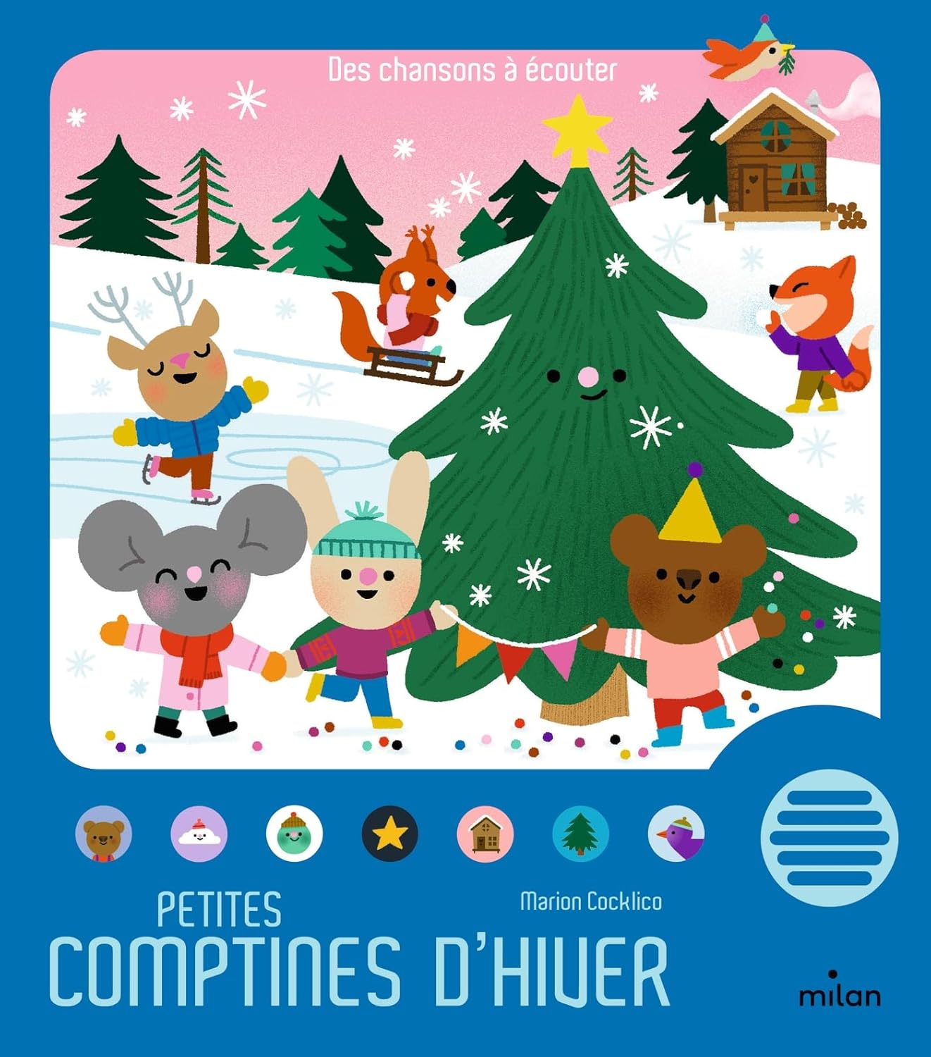 Livre - Petites comptines d'hiver - Lina et Compagnie