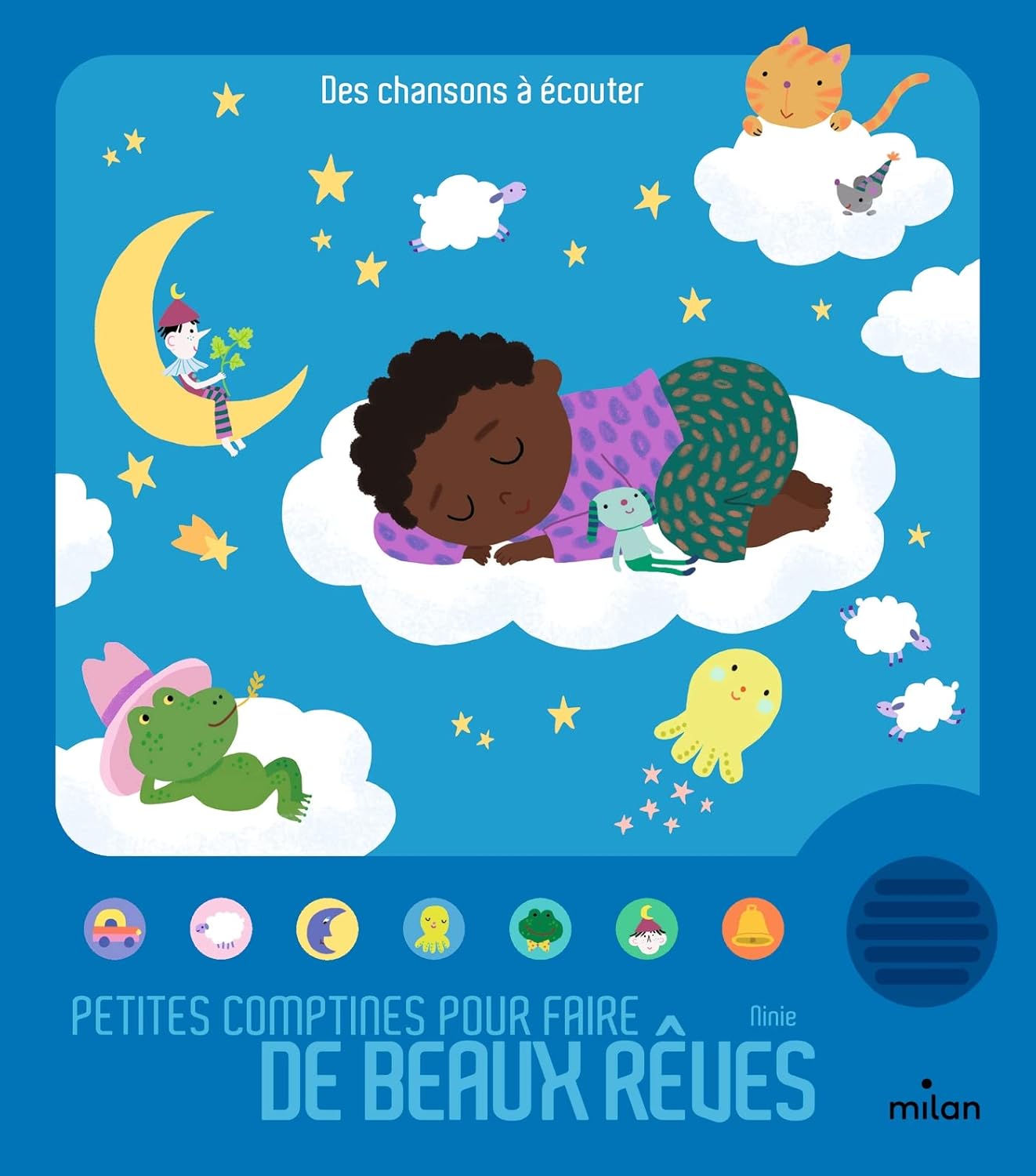 Livre - Petites comptines pour beaux rêves - Lina et Compagnie