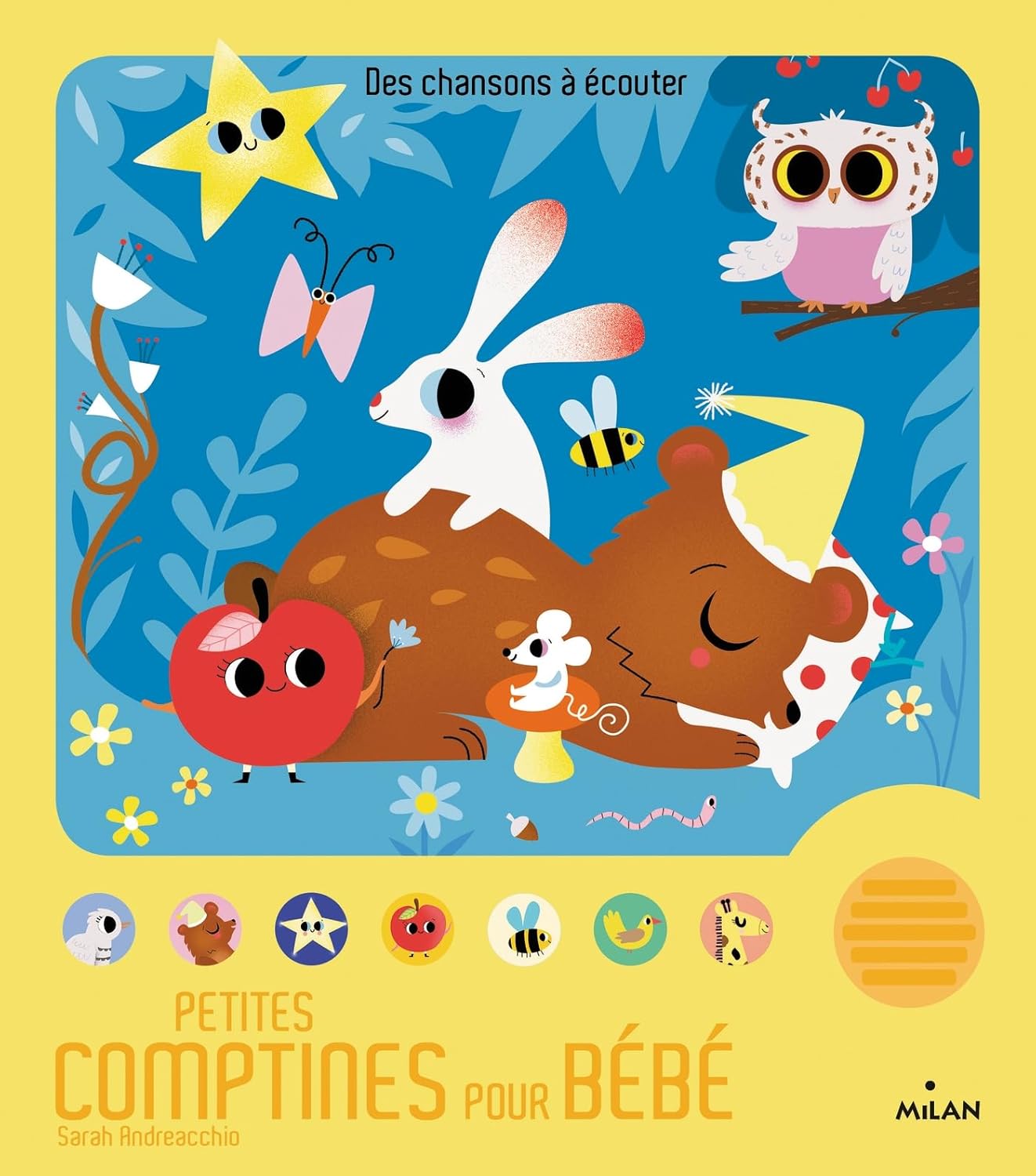 LIVRE - PETITES COMPTINES POUR BÉBÉ - Lina et Compagnie