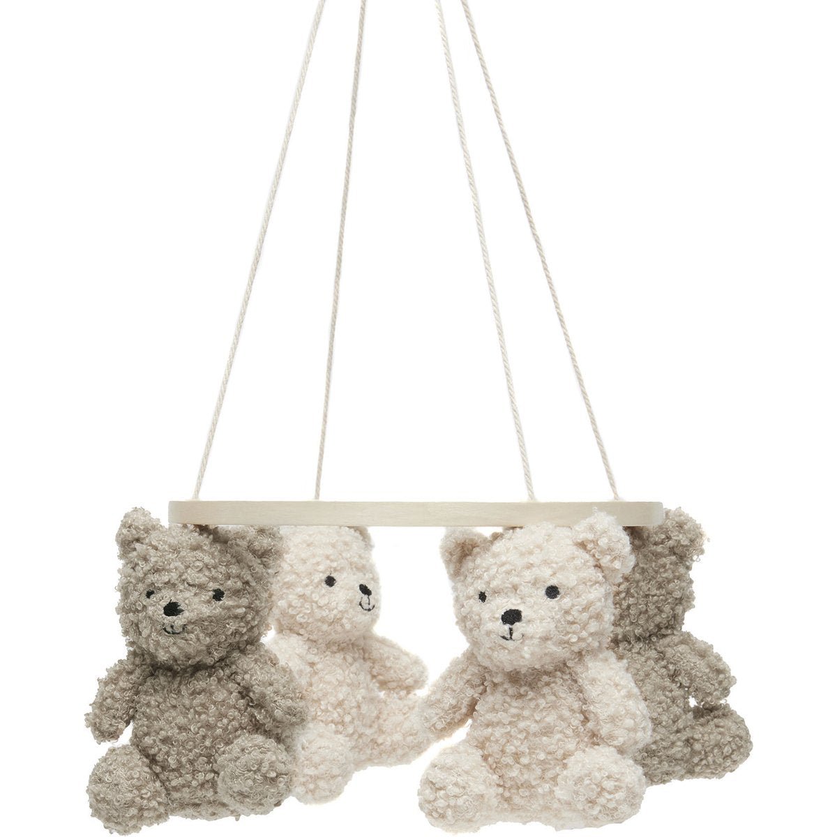 MOBILE POUR LIT BÉBÉ TEDDY BEAR - OLIVE GREEN / NATUREL - Lina et Compagnie