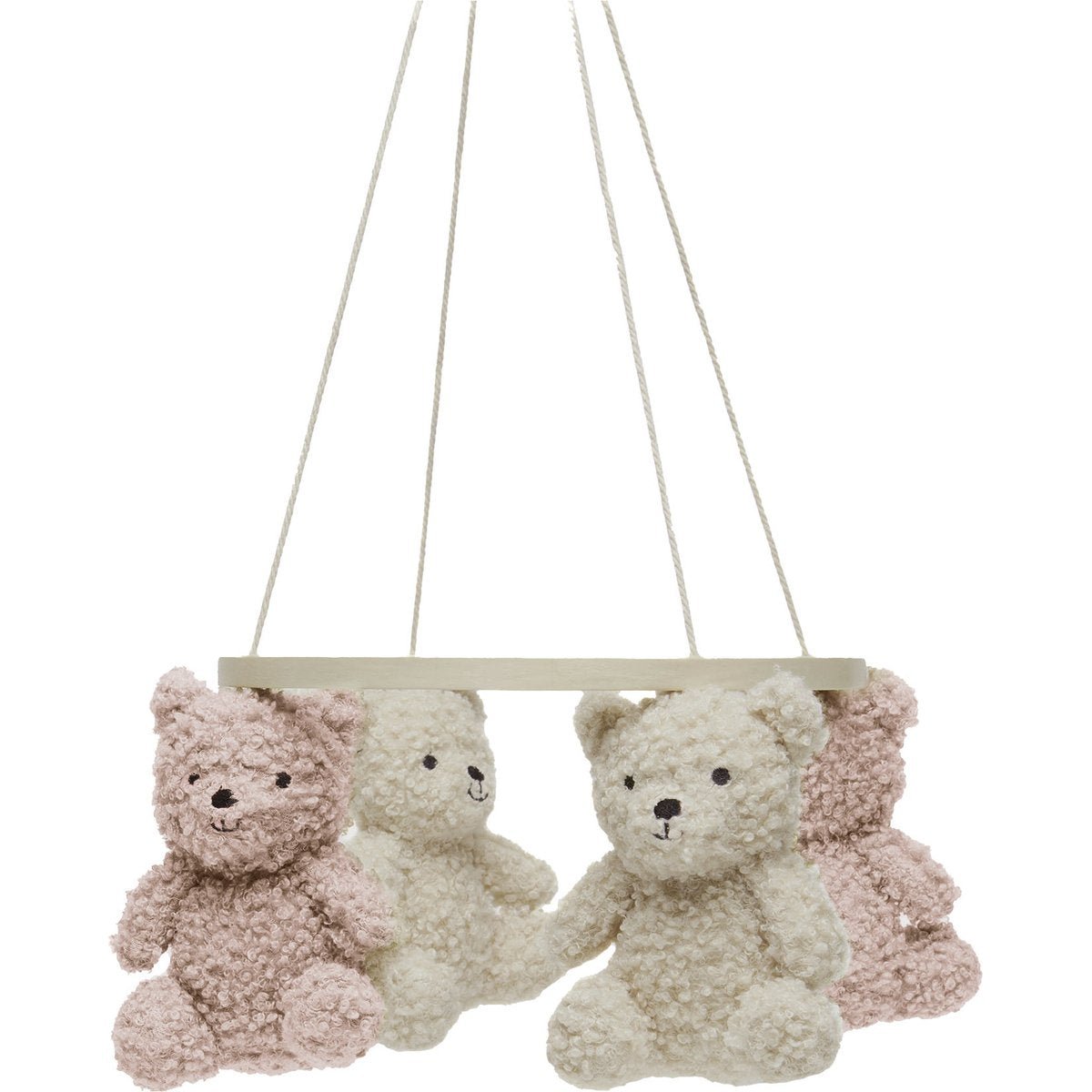 MOBILE POUR LIT BÉBÉ TEDDY BEAR - WILD ROSE / NATUREL - Lina et Compagnie