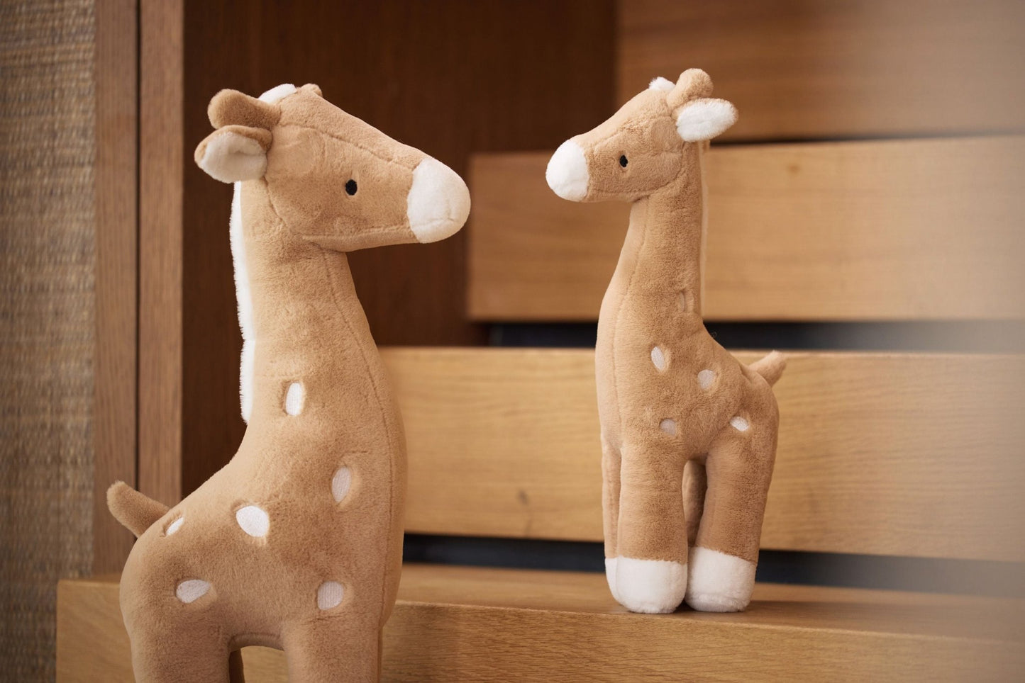 PELUCHE GIRAFE BISCUIT (34 cm) - Lina et Compagnie