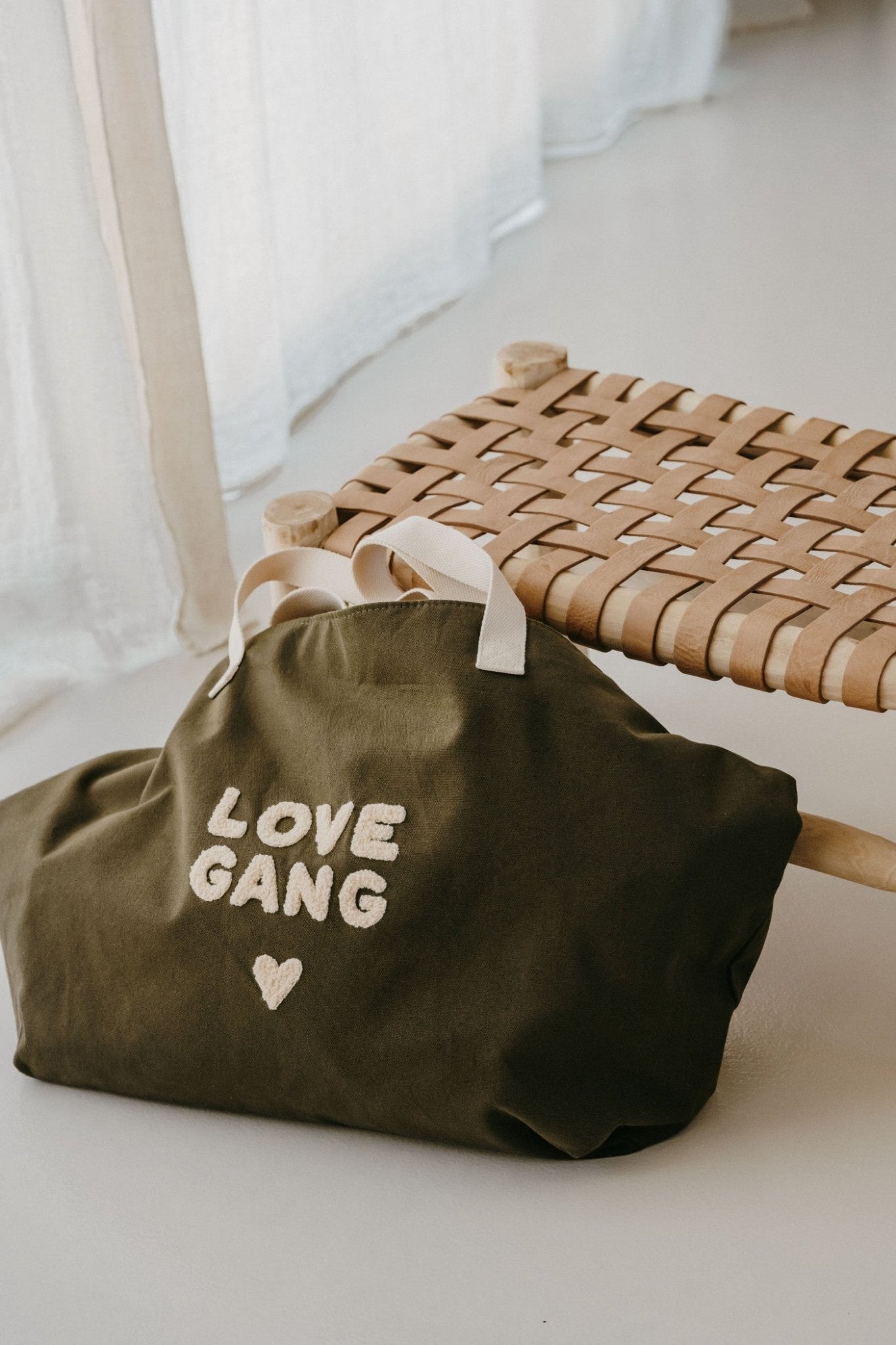 SAC CABAS XL - LOVE GANG (PRÉ - COMMANDE) - Lina et Compagnie