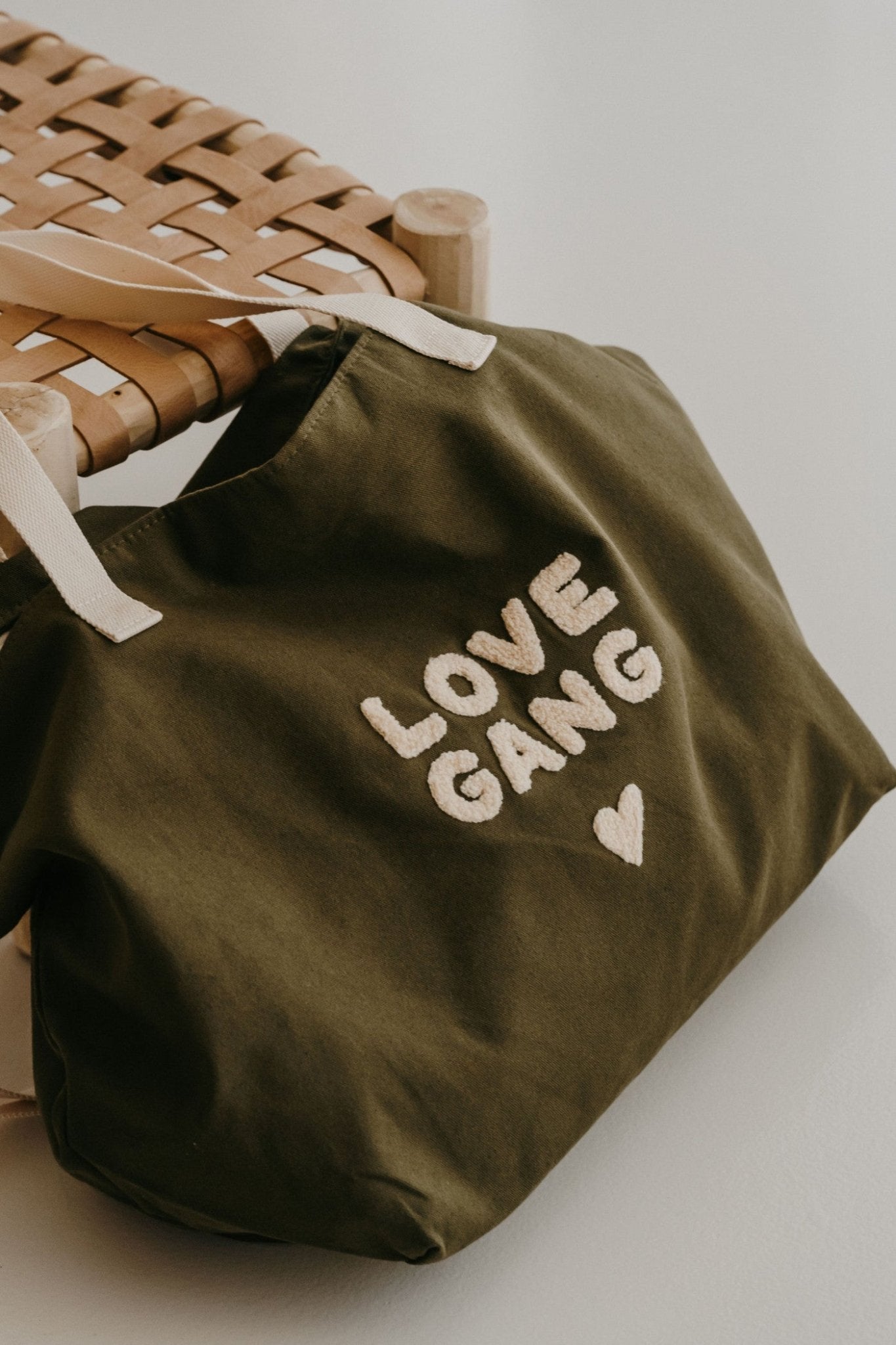 SAC CABAS XL - LOVE GANG (PRÉ - COMMANDE) - Lina et Compagnie