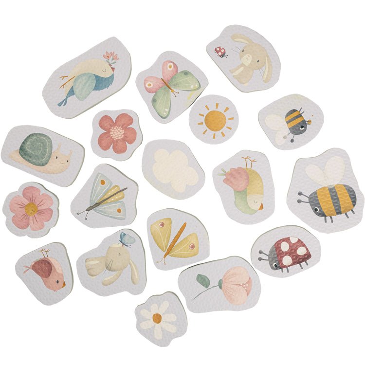 Stickers de Bain en Mousse - Flowers & Butterflies - Lina et Compagnie