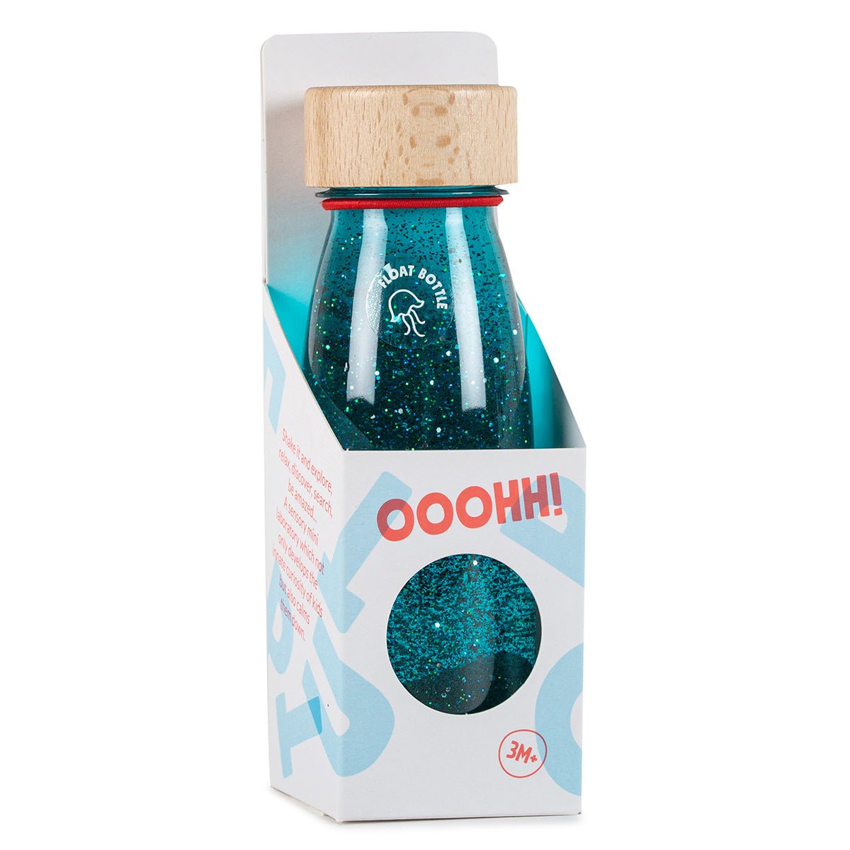 Bouteille Sensorielle Float - Turquoise - Lina et Compagnie