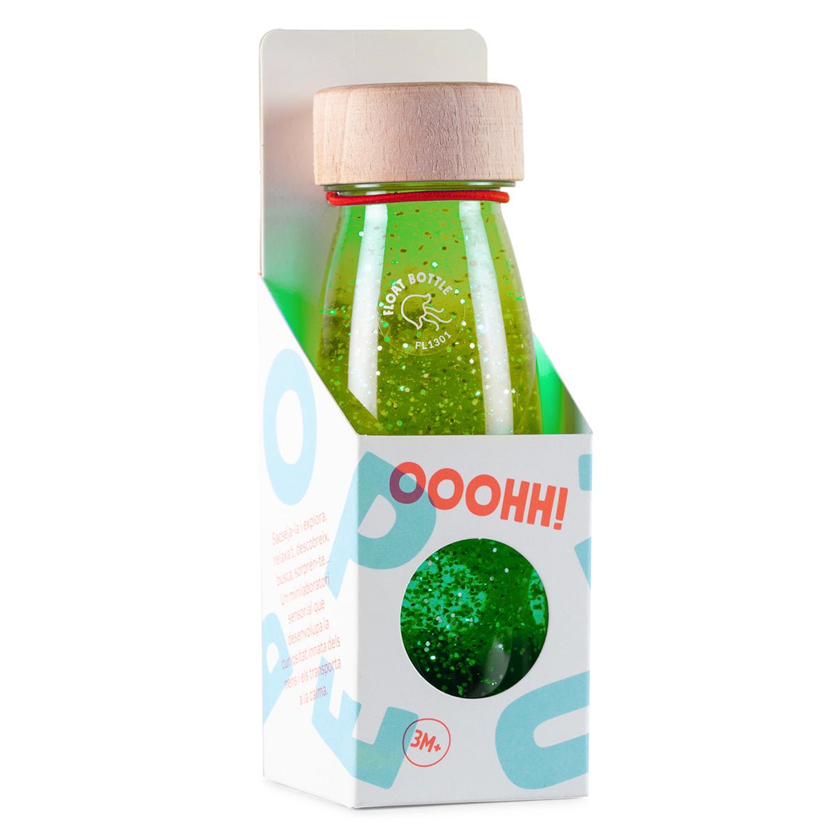 Bouteille Sensorielle Float - Vert - Lina et Compagnie