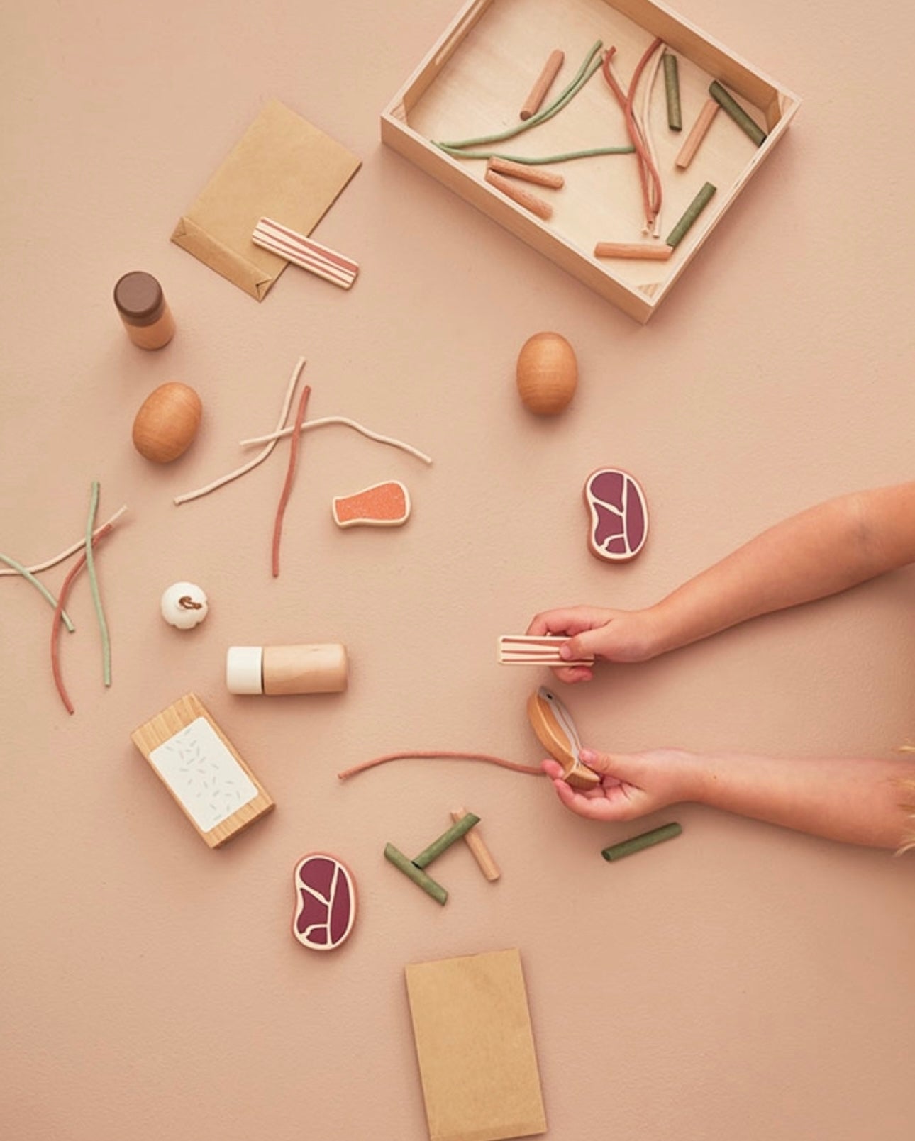 Panier Repas en Bois - Lina et Compagnie